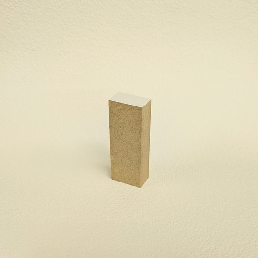 持ち手 長柄 白箔 高さ58mm のべ木（12mm×22mm）