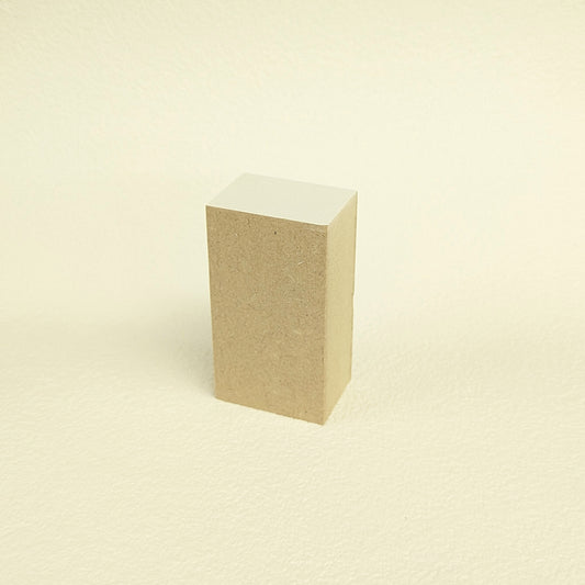 持ち手 長柄 白箔 高さ58mm のべ木（22mm×32mm）