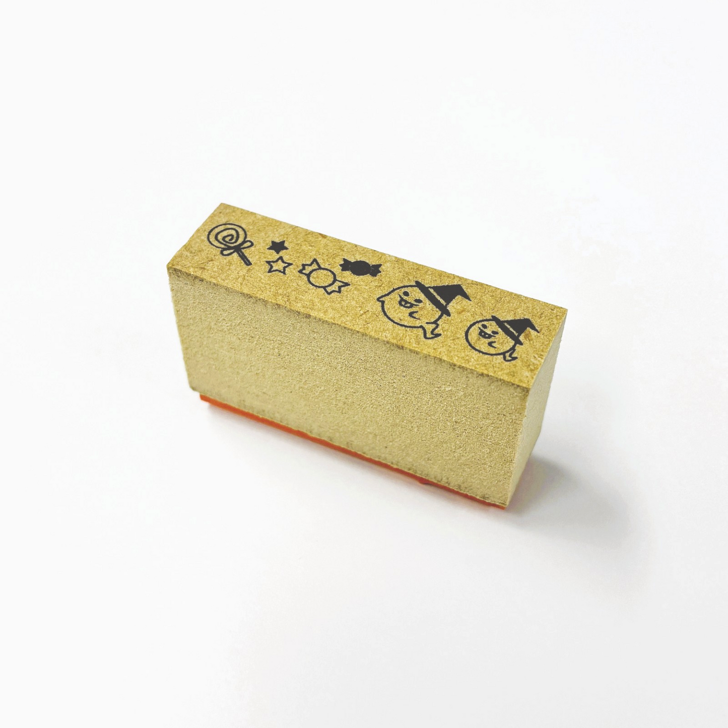 ３ . 完成品　(台木ＭＤＦ)台木サイズ縦１２ｍｍ×横４２ｍｍ×高さ２１ｍｍ丈 見出し無地 印面サイズ9mm×３９mm以下 ※同じデザイン１種類 １０個　※合計３０個から注文可　