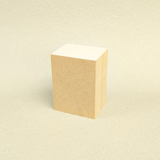 持ち手 長柄 白箔 高さ58mm のべ木（33mm×42mm）