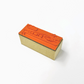 7 . 完成品　(台木ＭＤＦ)台木サイズ縦２２ｍｍ×横５２ｍｍ×高さ２１ｍｍ丈 見出し無地 印面サイズ１９mm×４９mm以下 同じデザイン１種類 １０個 ※合計３０個から注文可